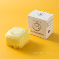 Bàn chải tắm thú cưng Massage Brush Silicone Cleaning Brush